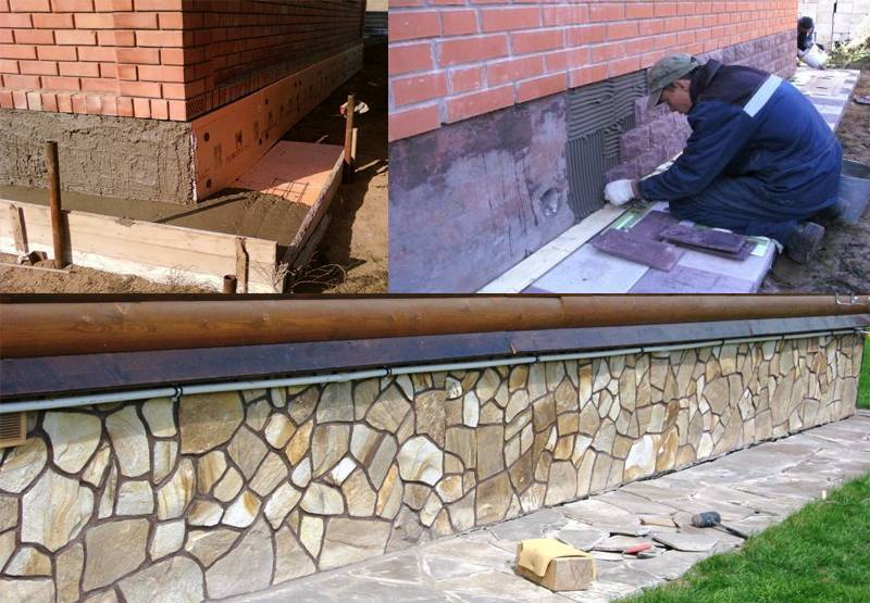 Цоколь дома - 100 фото лучших вариантов облицовки + инструкция как сделать – ремонт своими руками на m-stone.ru