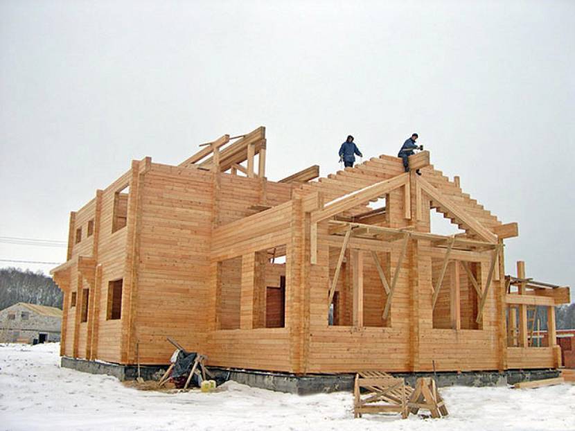 Как построить дом из бруса своими руками пошаговая инструкция с фото