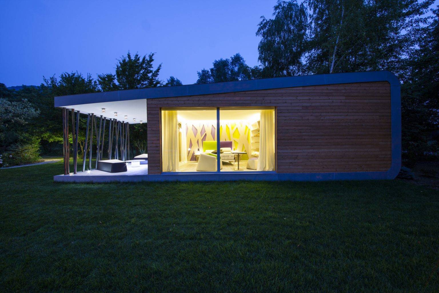 Дом в стиле хай-тек (60 фото): красивые проекты, идеи и дизайн