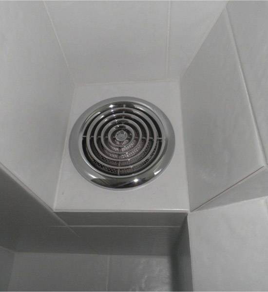 Вытяжной вентилятор в ванную комнату