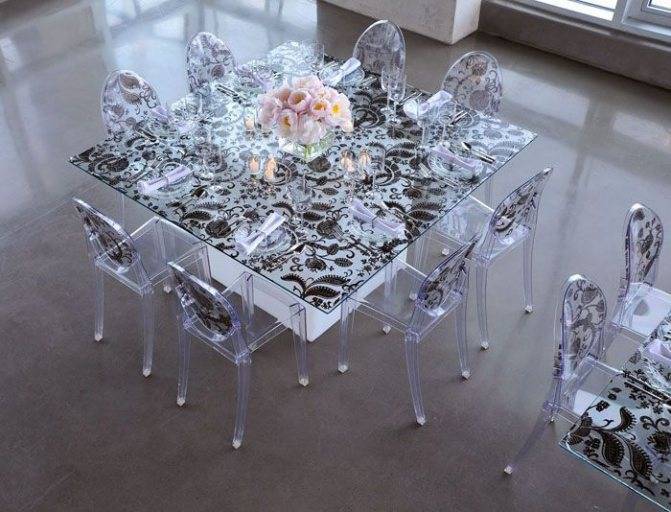 Стол обеденный со стеклом — стильный выбор для кухни
