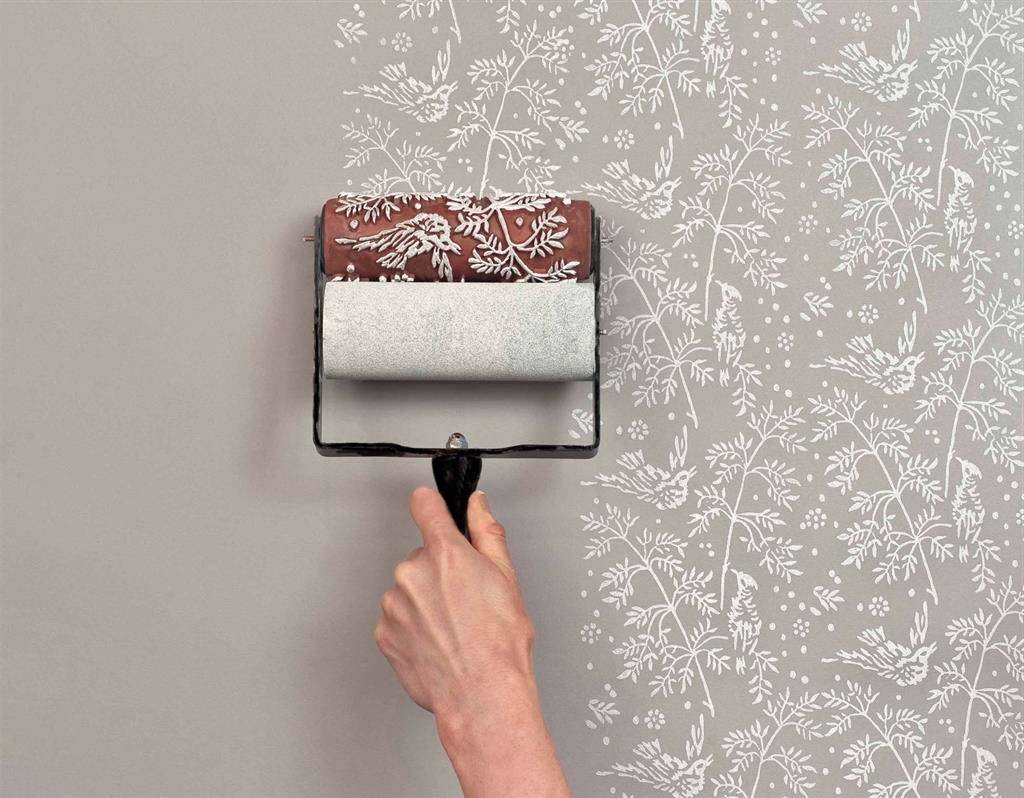 Фактурный валик своими руками для покраски стен: способы изготовления