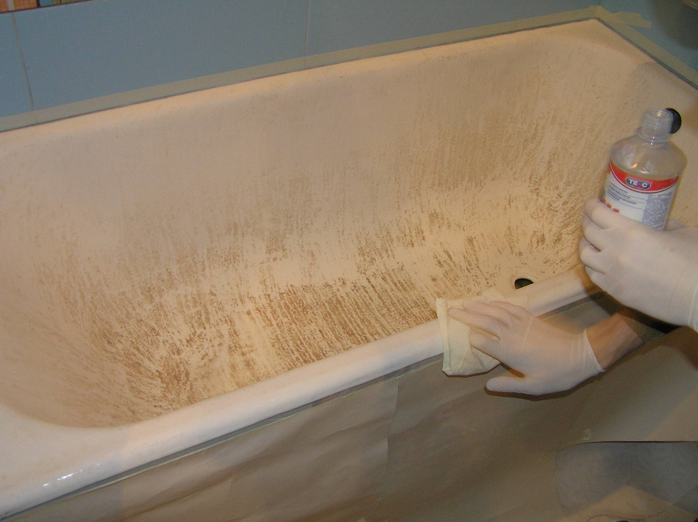 Ремонт акриловых ванн: как восстановить покрытие
