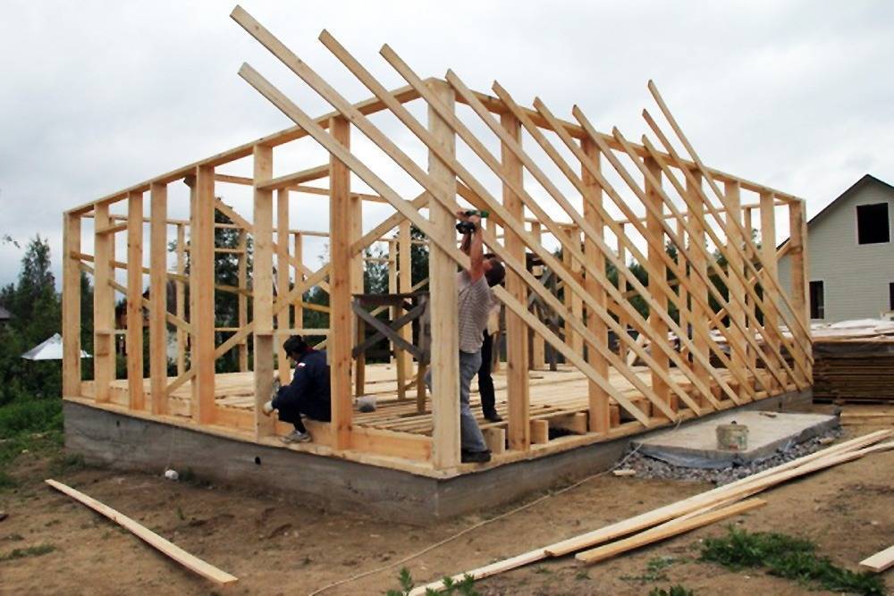 Строим дешевый каркасный дом своими руками
