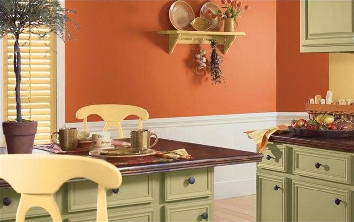 Краски для стен для кухни лучше, чем обои: идеи, какой краской красиво покрасить стены и потолок своими руками, примеры дизайнерской покраски
