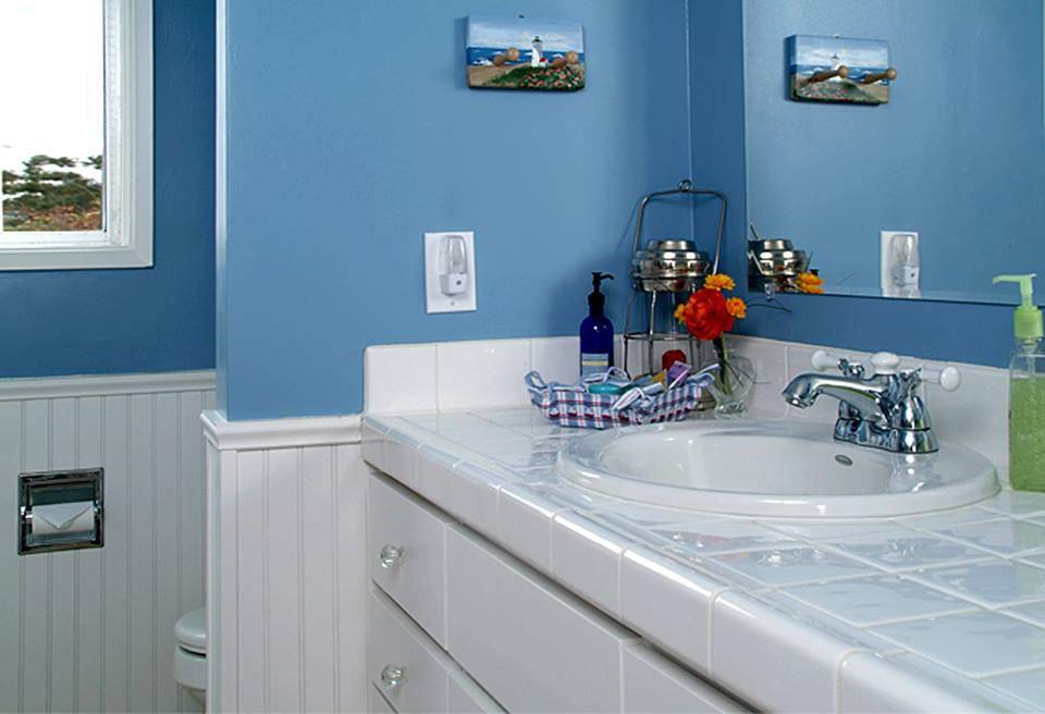 Краска для ванной комнаты: как правильно отделать стены в ванной