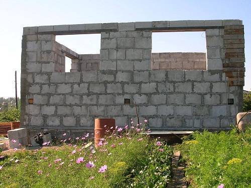 Строительство дома из полистиролбетона своими руками