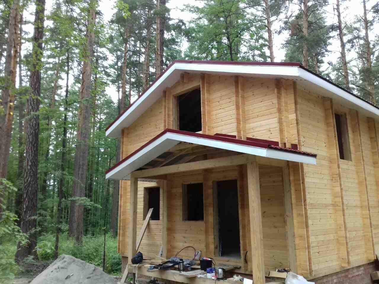 Дома из двойного бруса и строительство по финской технологии