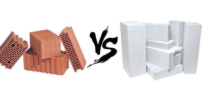 Керамические блоки или газобетон: что лучше и что выбрать