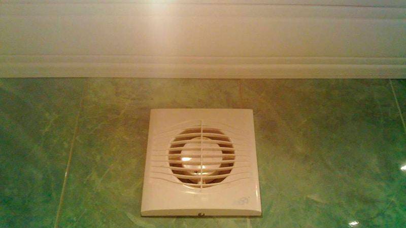 Вытяжной вентилятор в ванную комнату