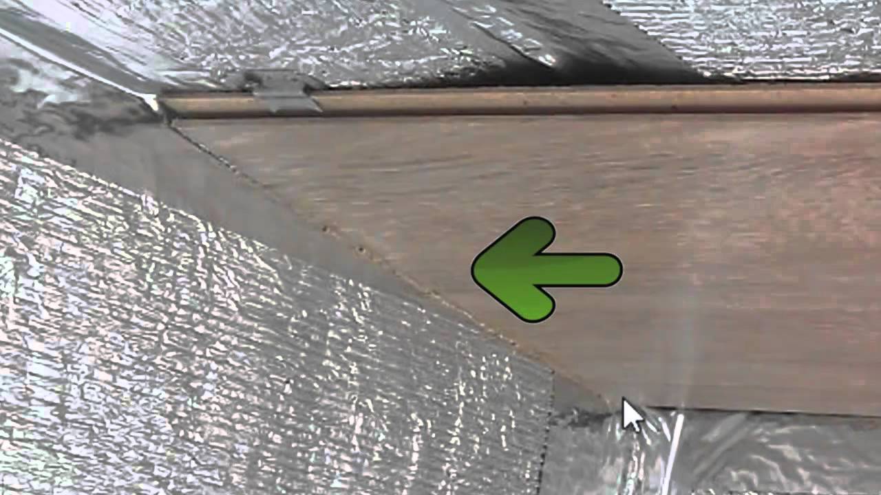 Как закрепить ламинат на потолке из гипсокартона