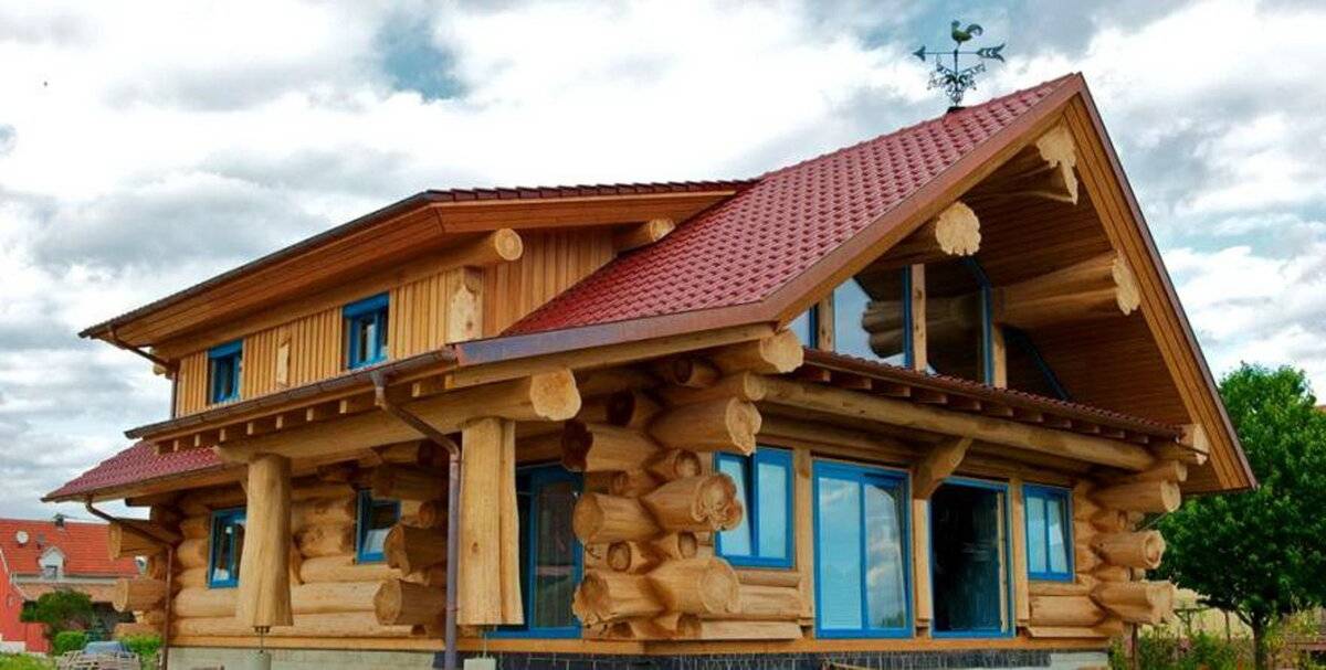 Дома из бревна - строительство под ключ и проекты | низкие цены | русский стиль