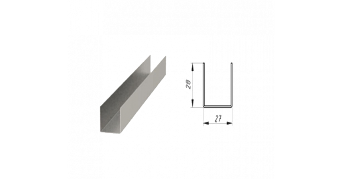 Профиль пн 28 27. Профиль ППН 27*28*0,4 3м. Профиль Албес ППН 27х28 стандарт 0,5. Профиль потолочный направляющий стандарт 27х28 мм 3 м. Профиль ППН 27*28*0,60 3м.