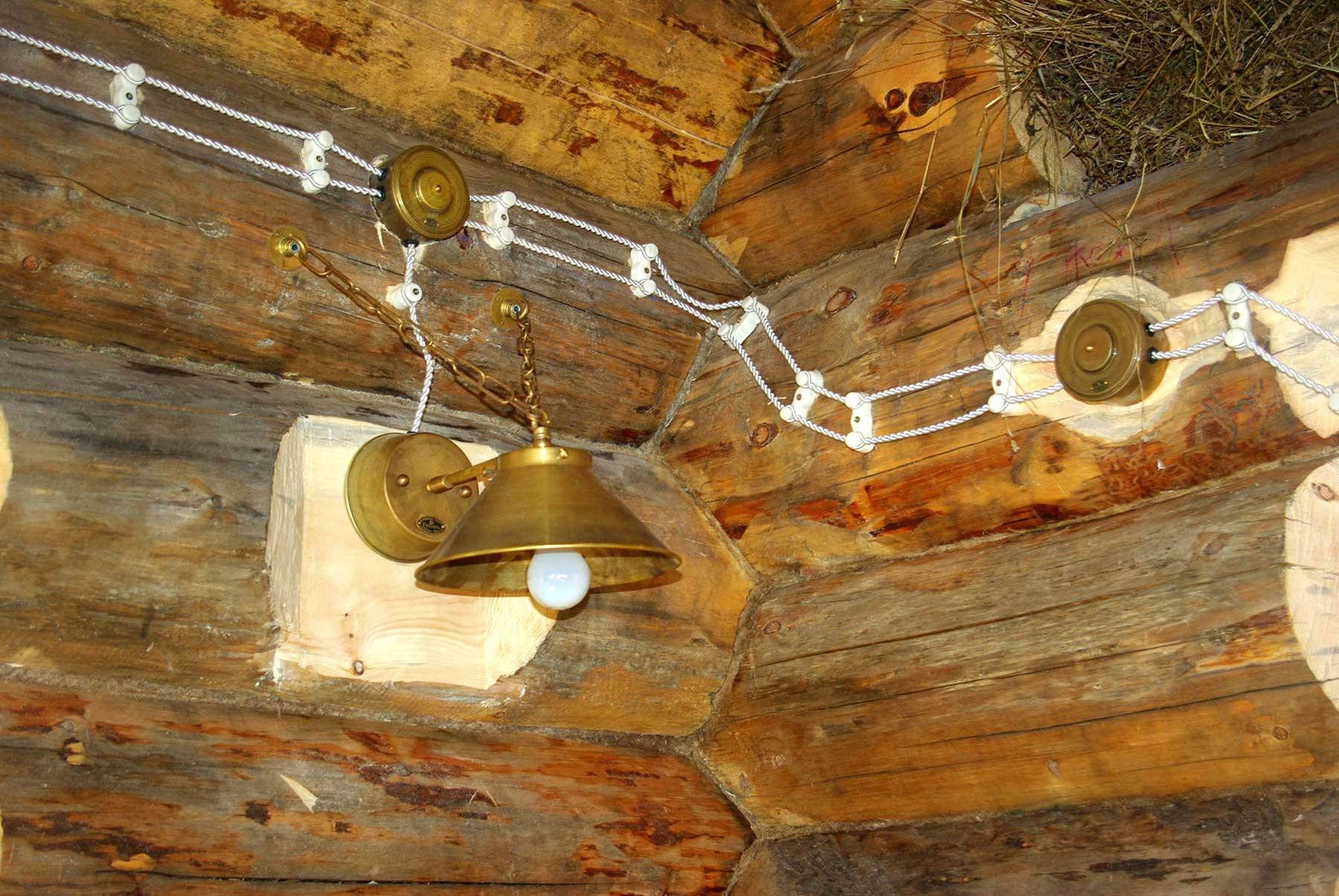 Ретро-проводка в деревянном доме: как купить материалы, инструкция по монтажу