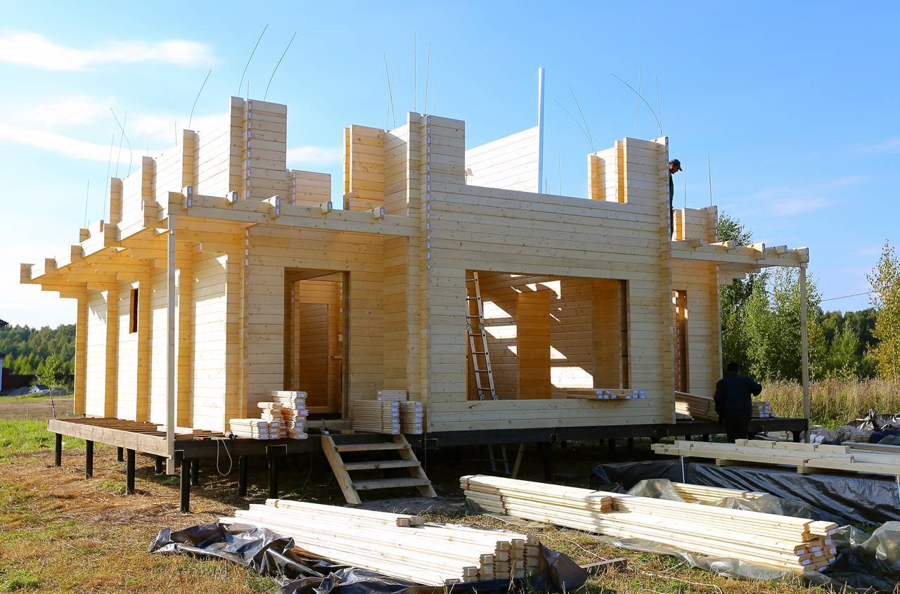Двойной брус: строительство дома по финской технологии. дом из двойного бруса: отзывы