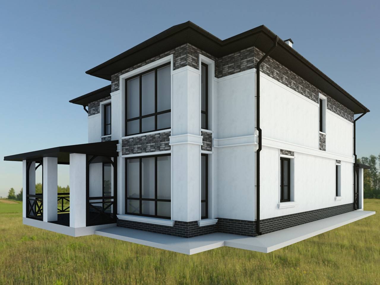 4 подходящих материала для отделки и дизайна фасада частного дома
