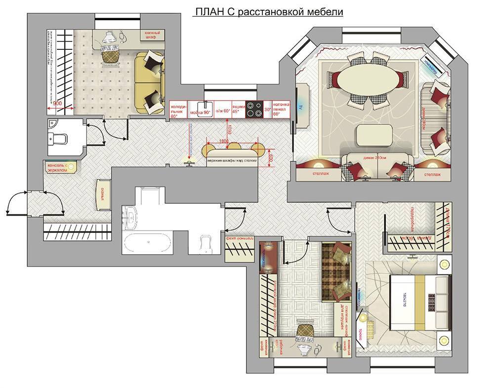 ᐈ  ???? ???? схемы и фото планировок 3х комнатных квартир удачные решения | ⭐ 2020 дизайн интерьера a-r-s