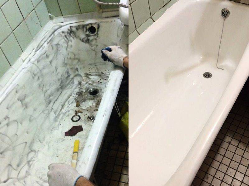 Реставрация ванны своими руками: пошаговое обновление