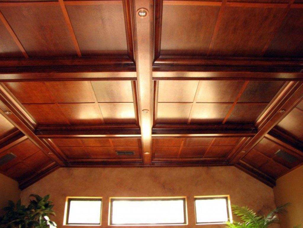 100 идей отделки потолка в деревянном доме, фото из частных домов