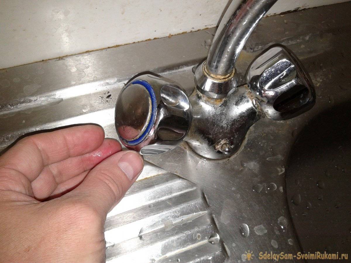 Как снять смеситель на кухне - все о канализации