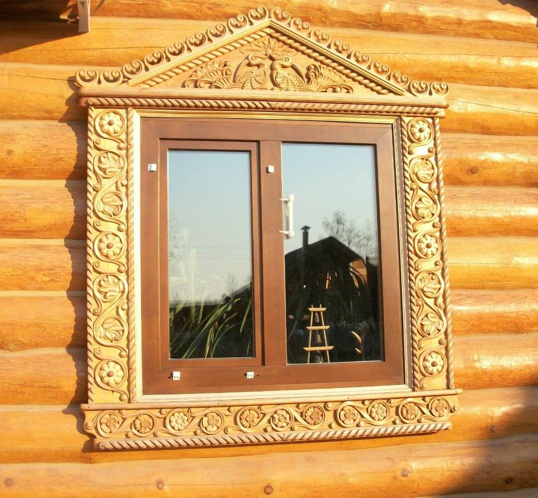 Наличники на окна в деревянном доме: фото, шаблоны, инструкции