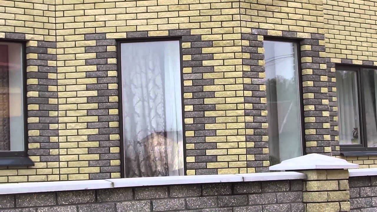 Облицовка стен дома из пеноблоков кирпичом (фото, видео, технология)