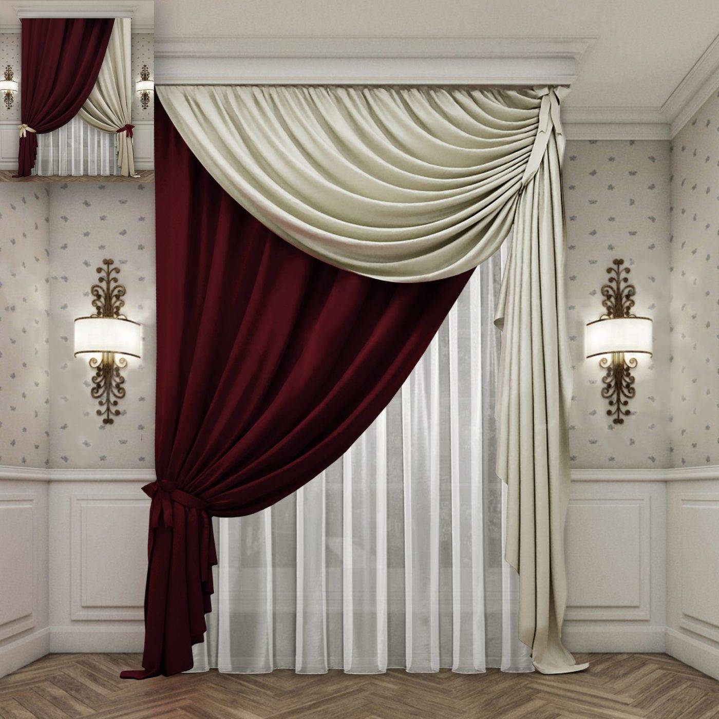 Шторы в светлую спальню (45 фото): какие шторы подойдут в спальню с белой мебелью? дизайн и цвет занавесок