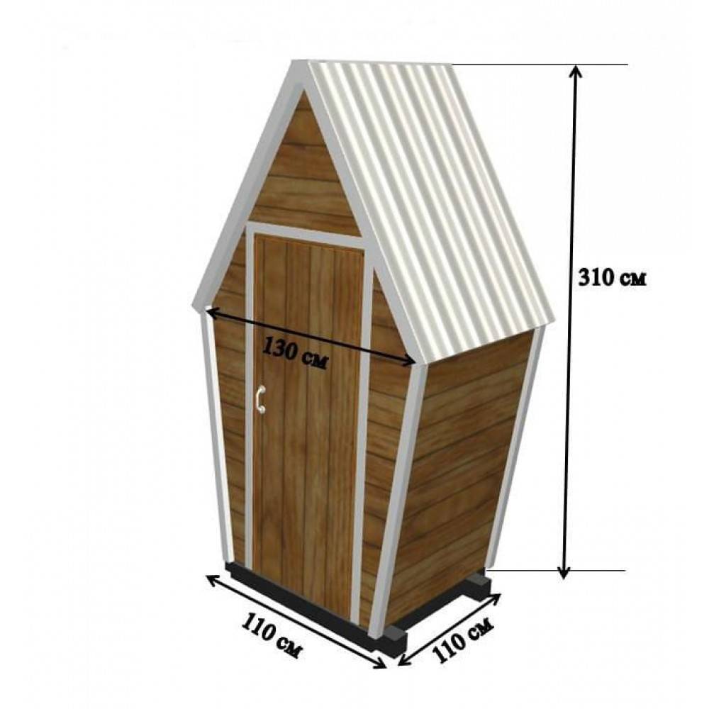 Уличный туалет (90 фото): как построить своими руками деревянный туалет для дачи, размеры и чертежи дачной постройки