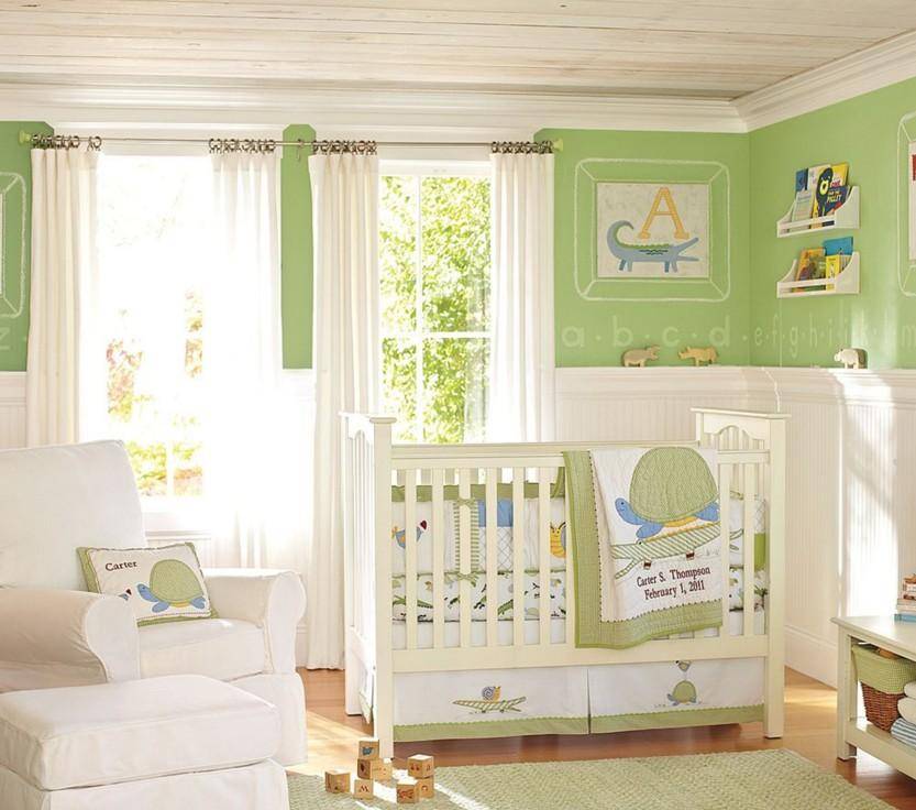 Как оформить комнату для новорожденного