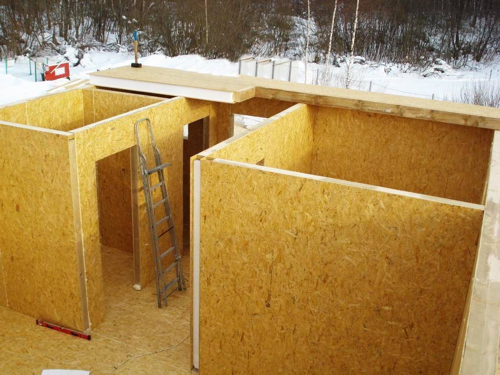 Строительство домов из СИП-панелей своими руками: видео