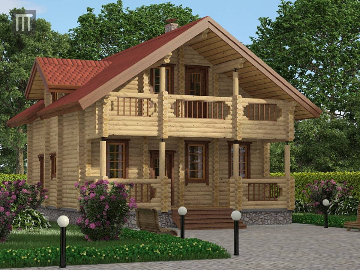 Проект дома два этажа деревянный. проектирование двухэтажных домов из дерева