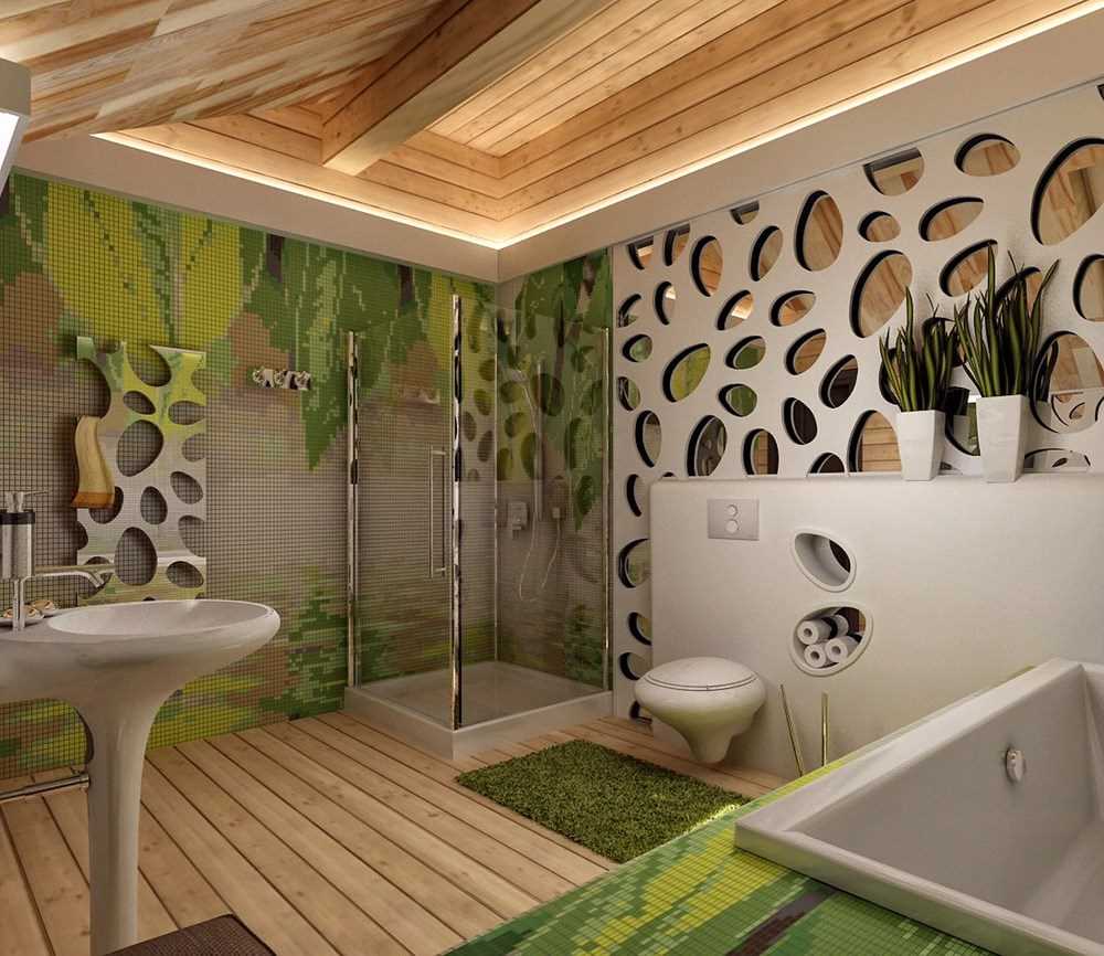 Дизайн ванной 2020 - лучшие идеи и тренды (55 фото)
