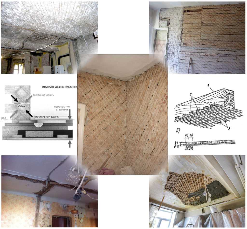 Ремонт в сталинке: отделка стен и пола кухни и потолка ванной комнаты