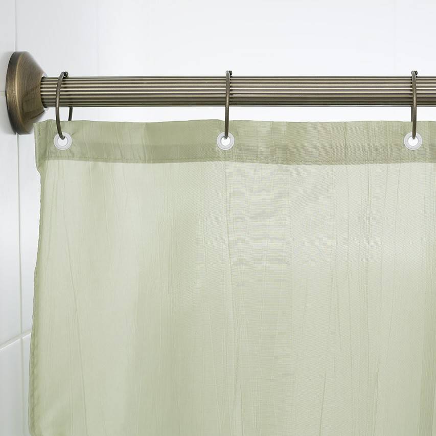 Как установить кронштейн для занавески в ванной комнате?