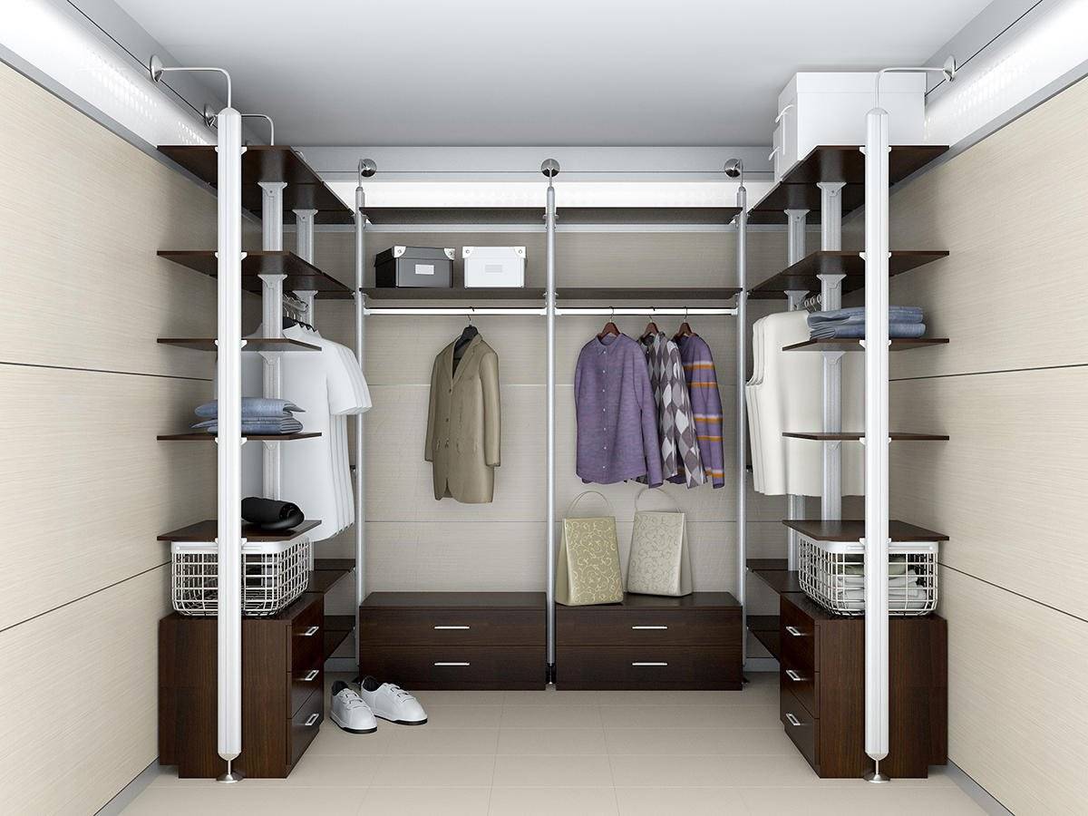 Как сделать гардеробную комнату своими руками в домашних условиях: полки, двери, хранение вещей