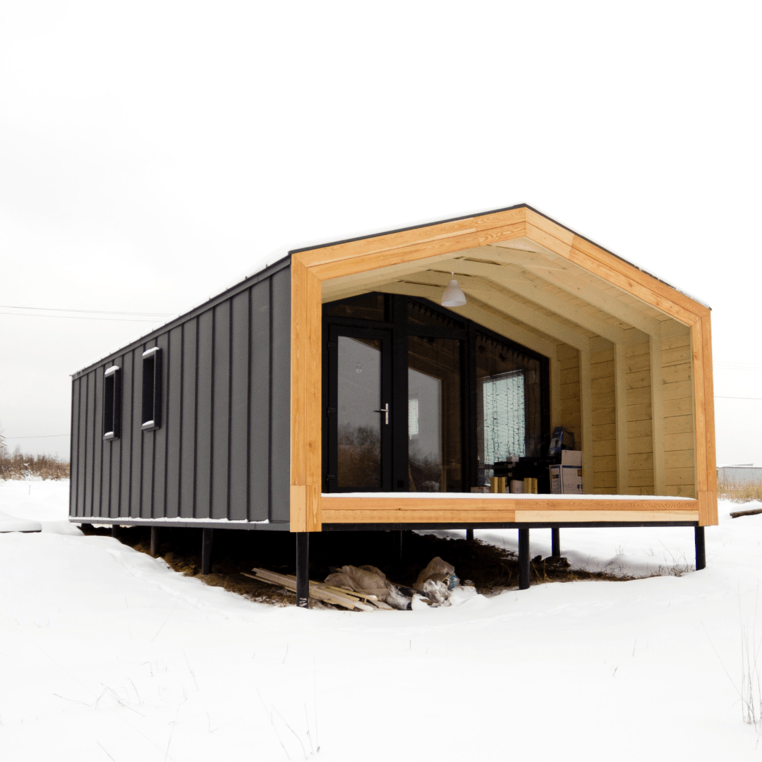 Модульный дом (90 фото) - лучшие технологии строительства для постоянного проживания