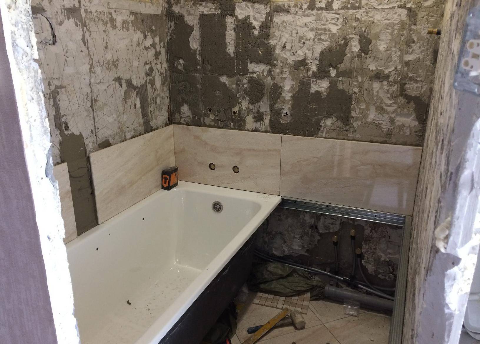 Этапы ремонта ванной комнаты | строительный блог вити петрова