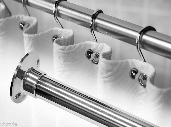 Карниз для ванной раздвижной - особенности и порядок установки