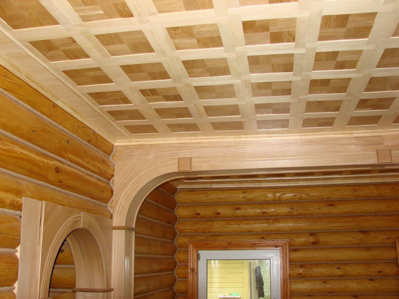 Как сделать потолок своими руками в частном деревянном доме