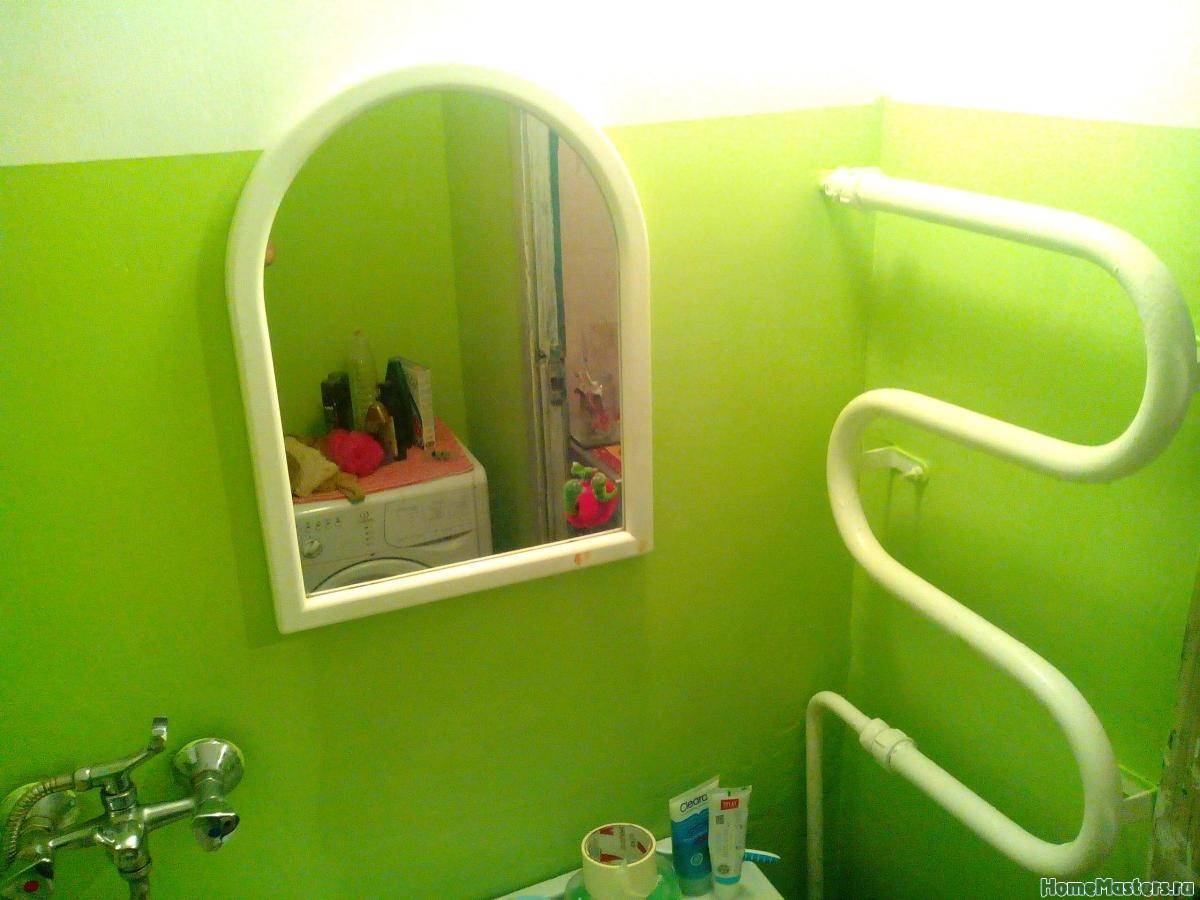 Краска для стен в ванной