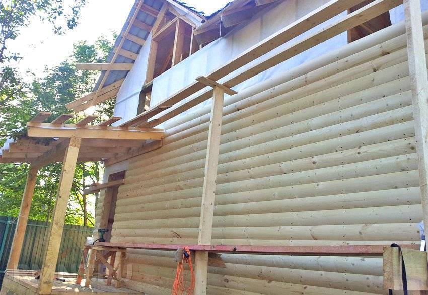 Обшить дом блокхаусом: фото как правильно обшить своими руками