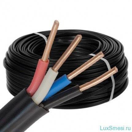 Характеристики кабелей ввг, ввгнг и ввгнг-ls, конструкция, различия