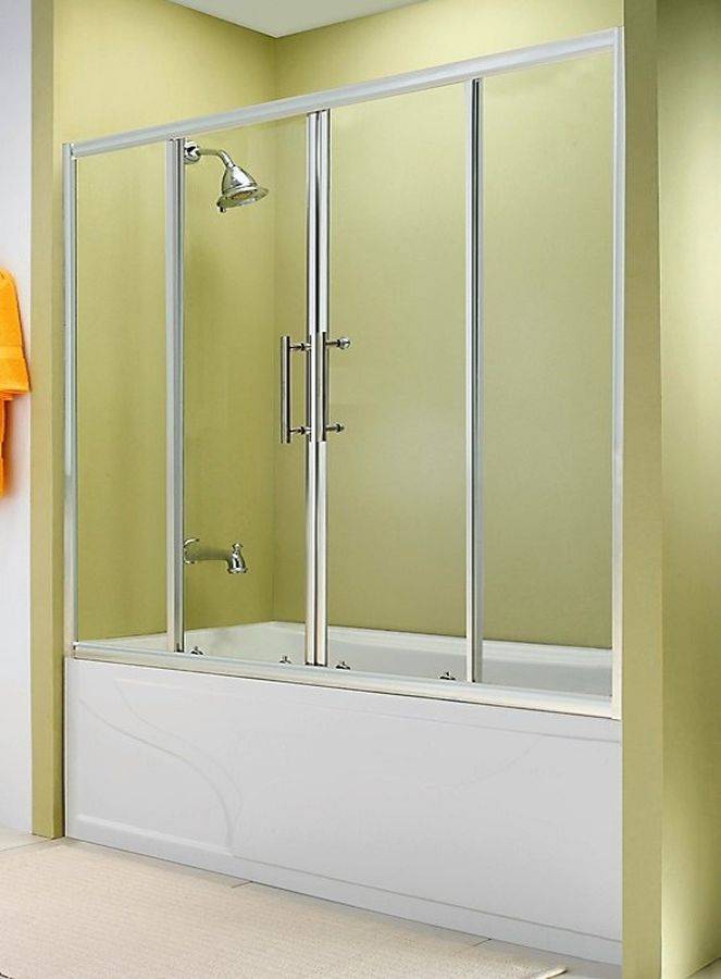 Раздвижные шторки (дверки) для ванной