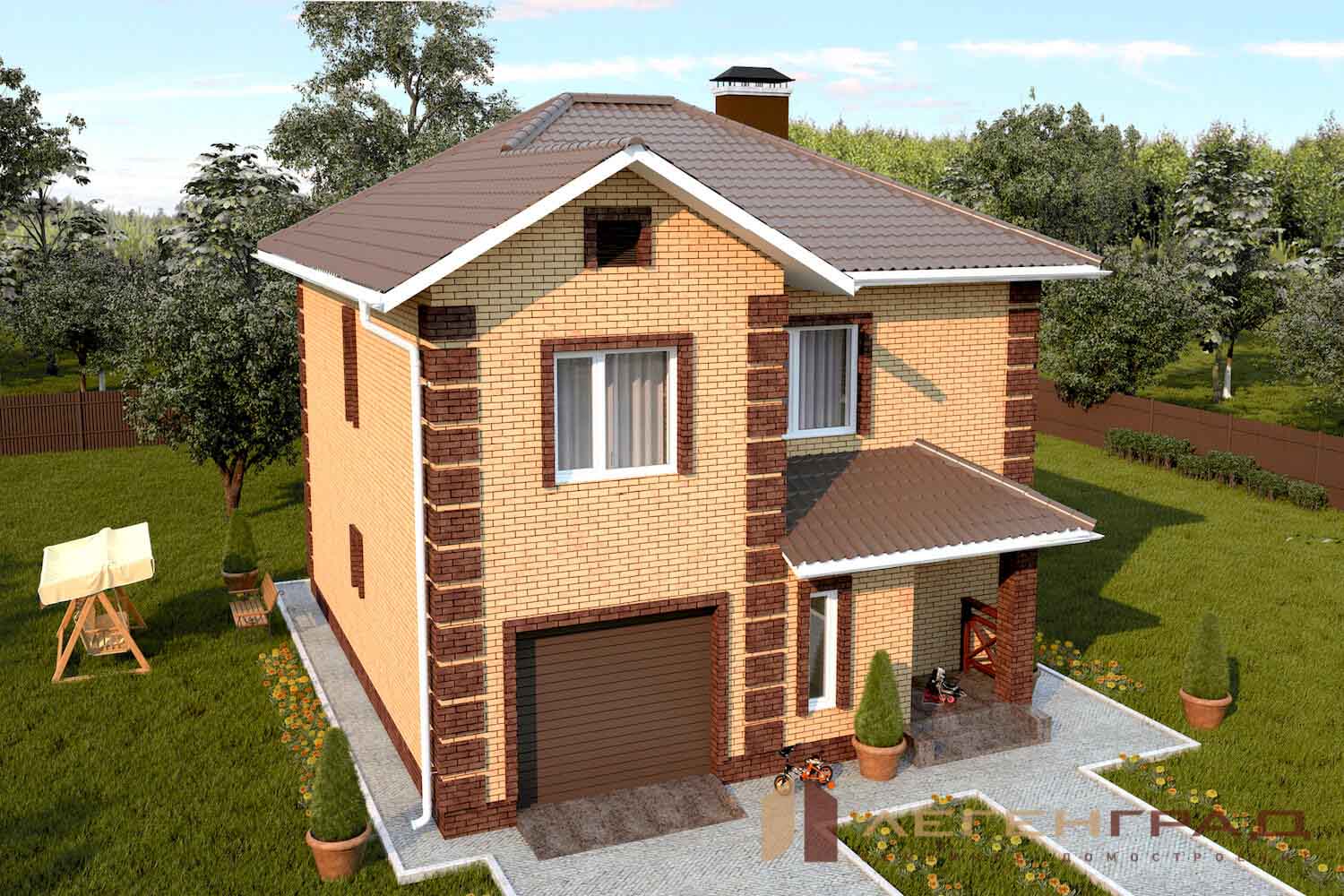 Смета на строительство дома из кирпича двухэтажного и готовый пример